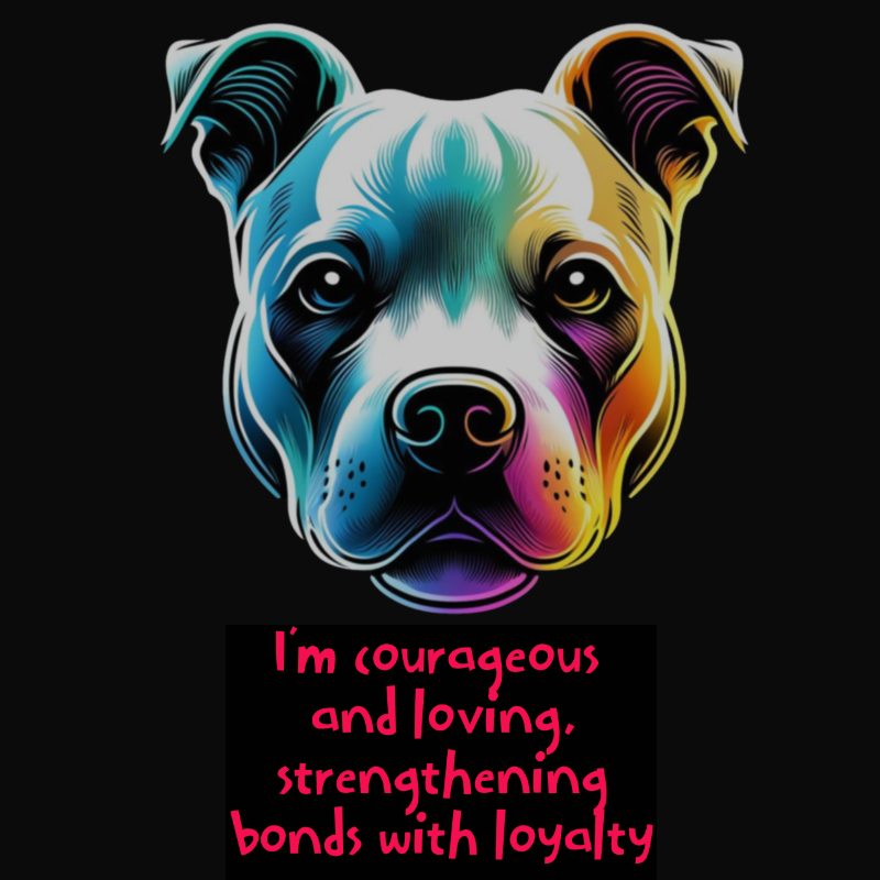 Staffy / 100% Organic Cotton T-Shirt